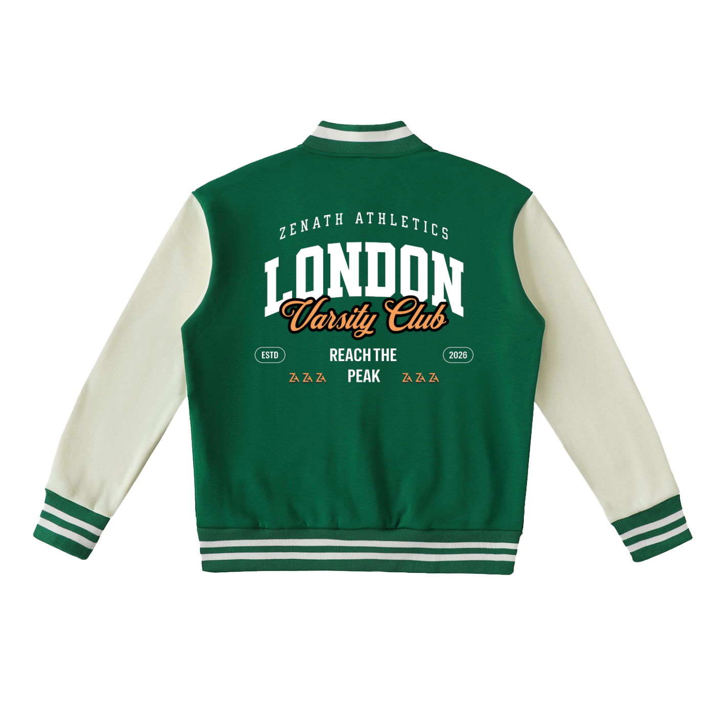 Varsity Club Two-Tone Fleeced Jacket