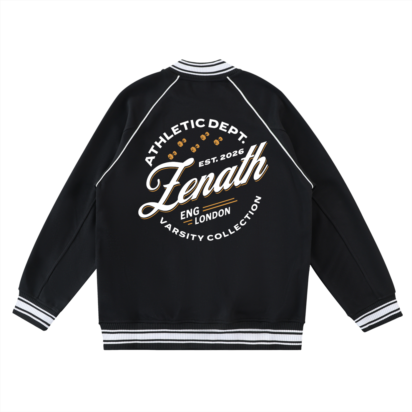Varsity Raglan Letterman Jacket