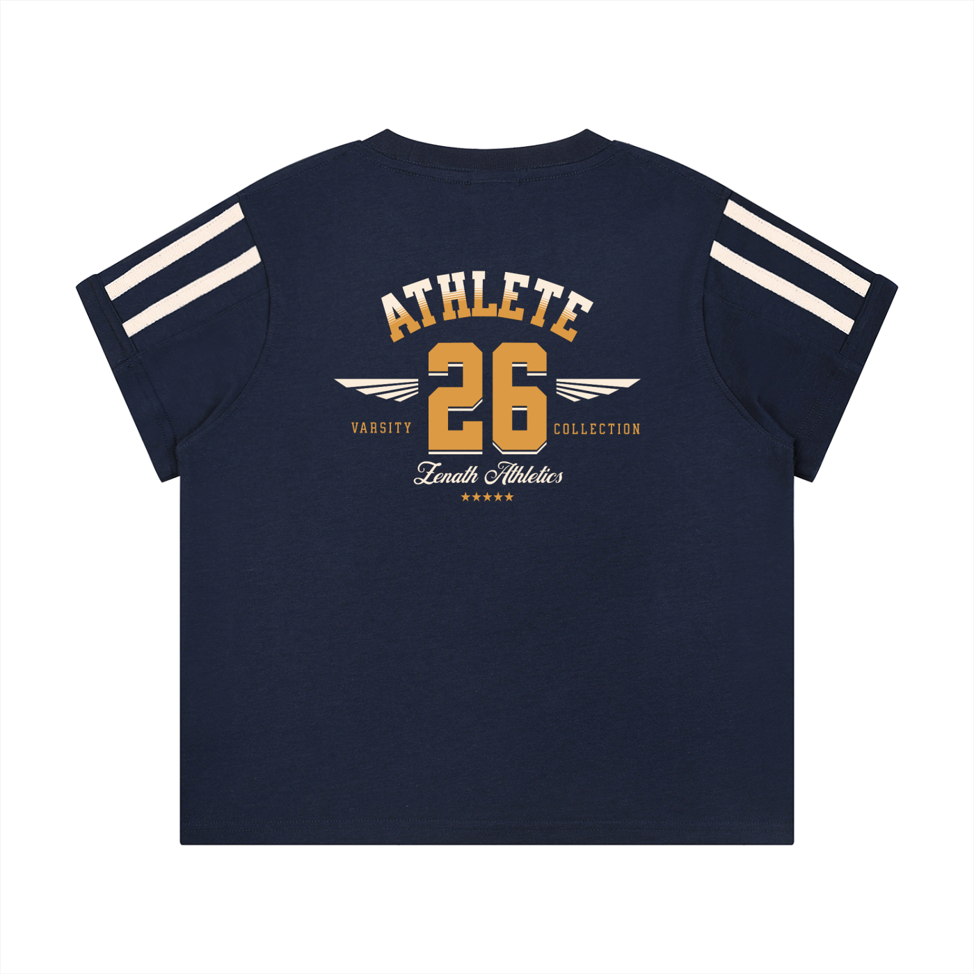 Varsity Athlete Womens Stripe Tee
