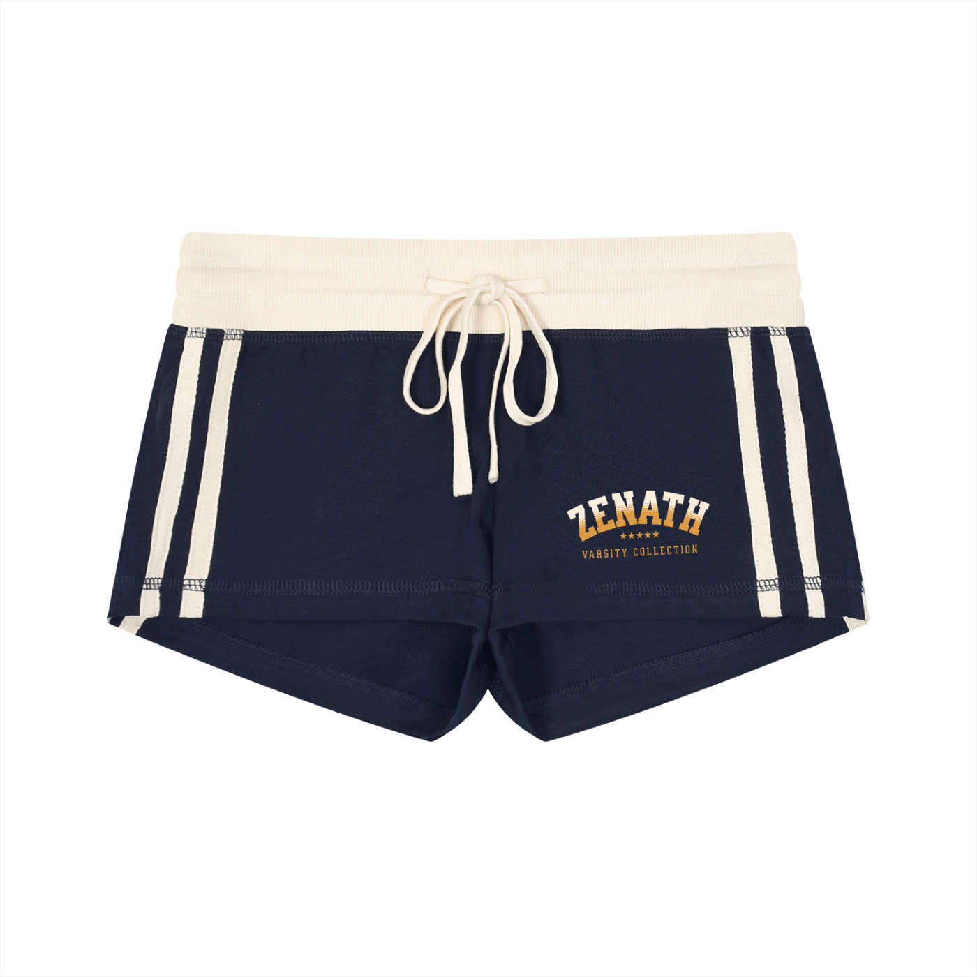 Varsity Athlete Women's Contrast Stripe Track Shorts