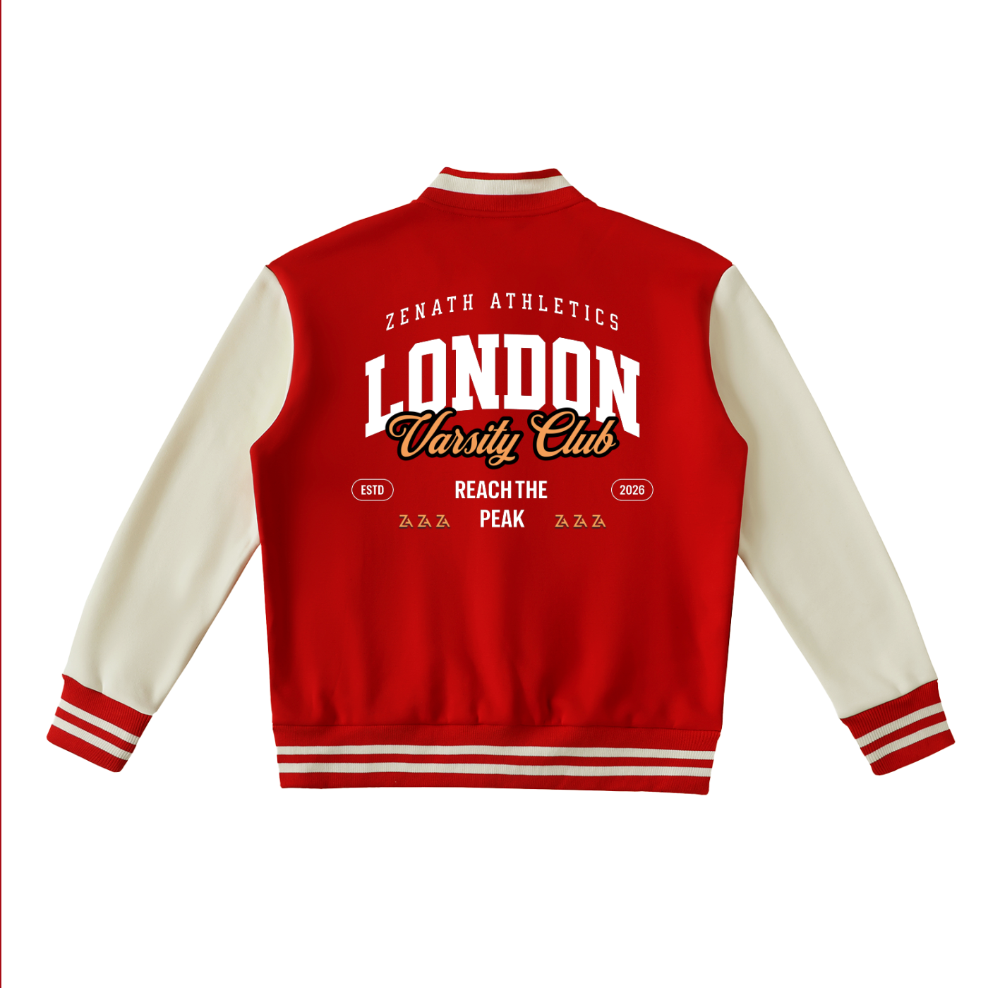 Varsity Club Two-Tone Fleeced Jacket