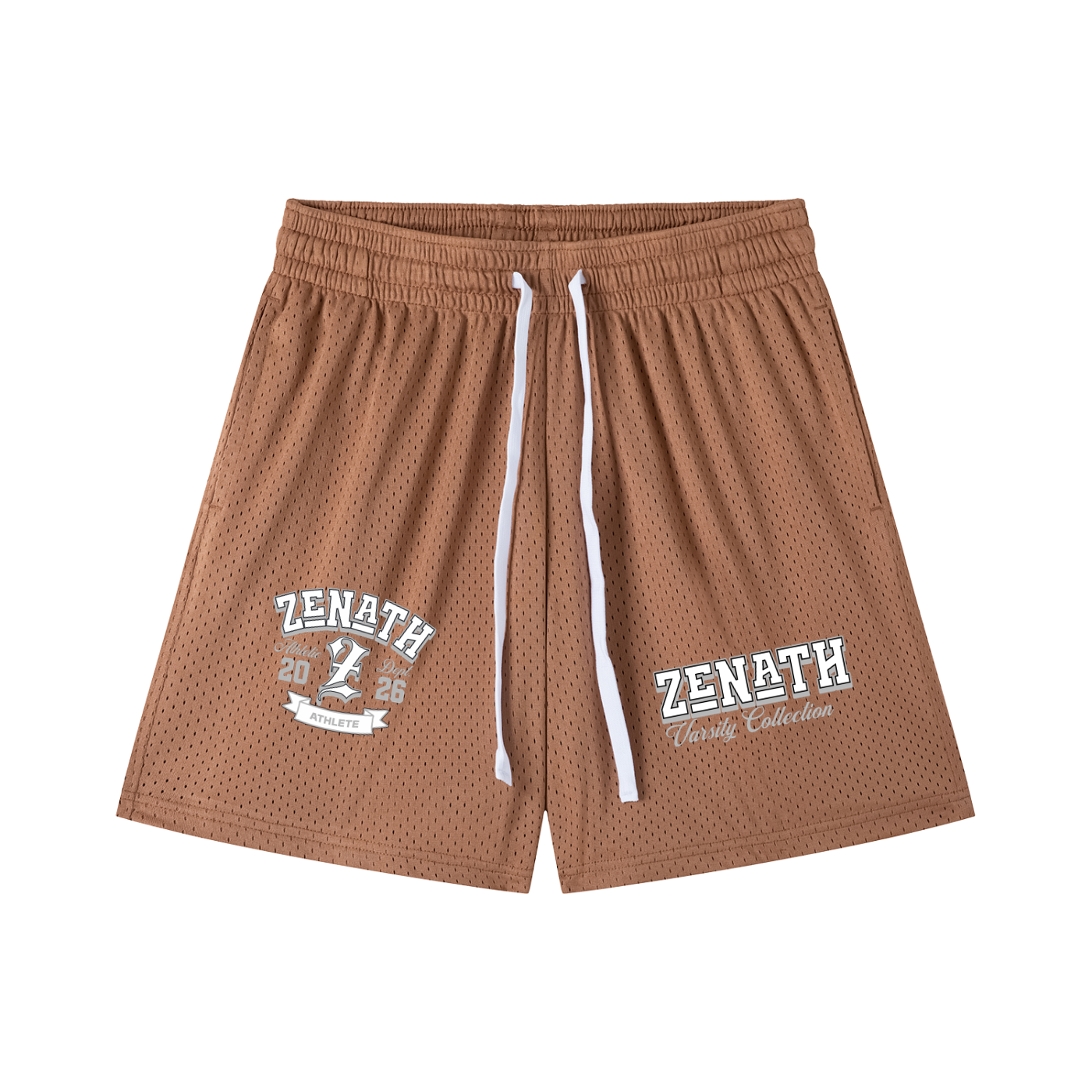 Varsity Fraternity Mesh Drawstring Shorts