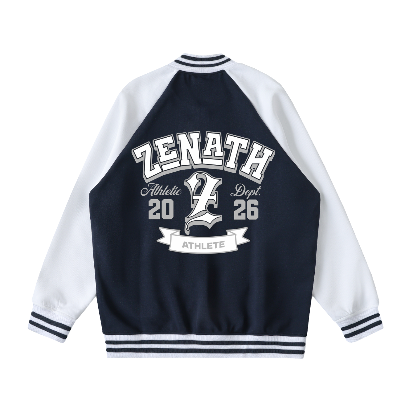 Varsity Fraternity Two Tone Raglan Jacket