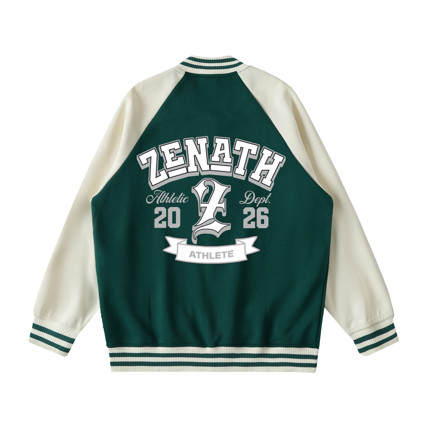 Varsity Fraternity Two Tone Raglan Jacket