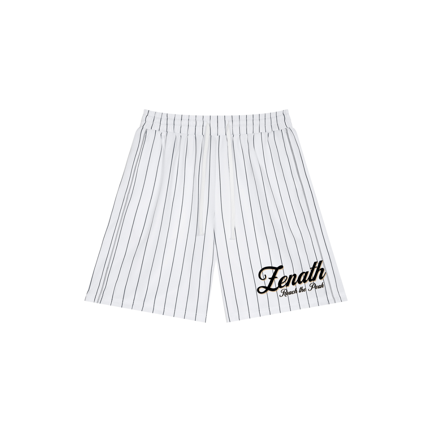 Varsity Script Striped Loose Fit Shorts