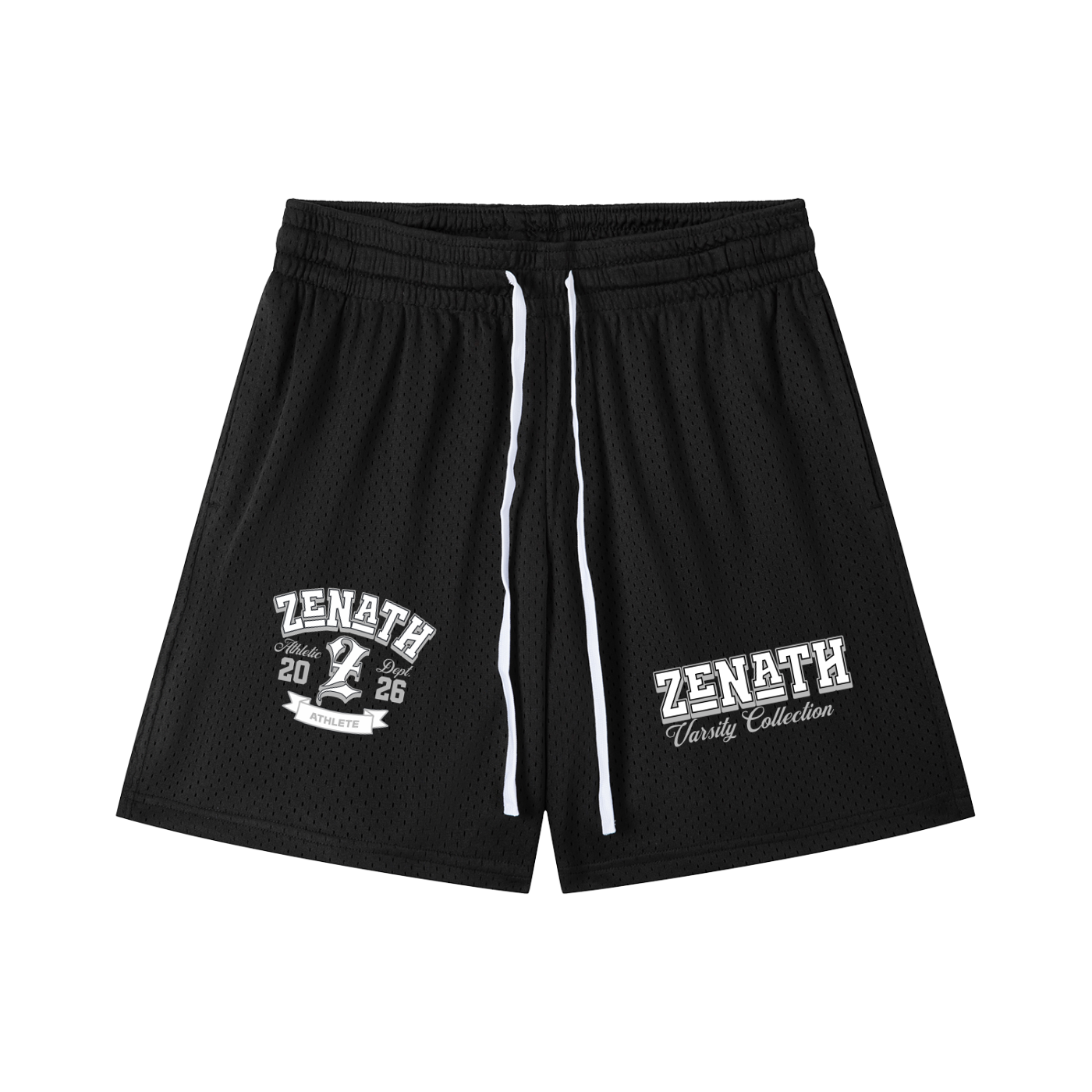 Varsity Fraternity Mesh Drawstring Shorts
