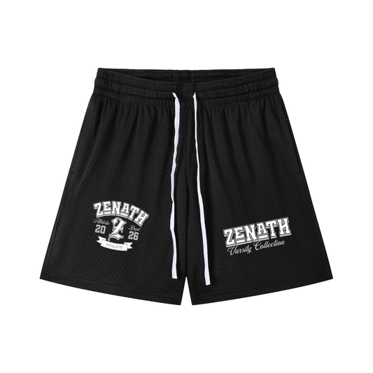 Varsity Fraternity Mesh Drawstring Shorts