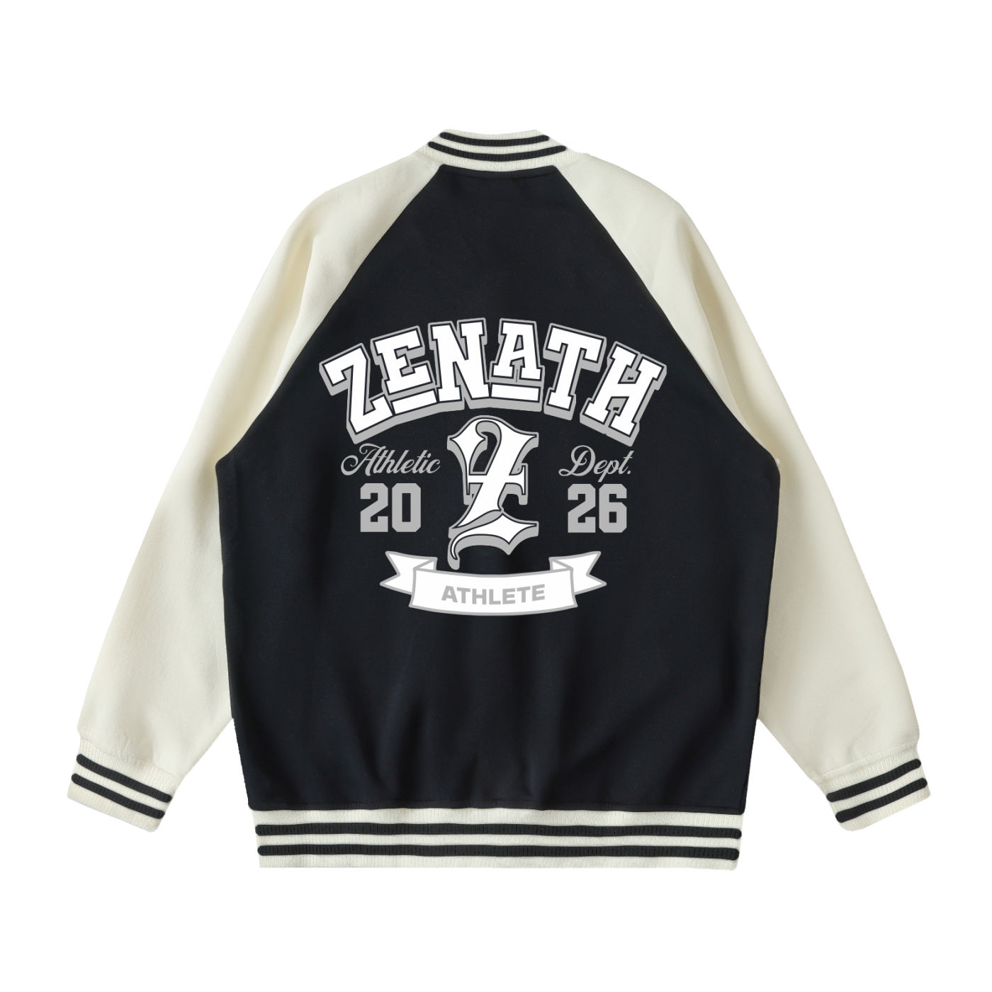 Varsity Fraternity Two Tone Raglan Jacket