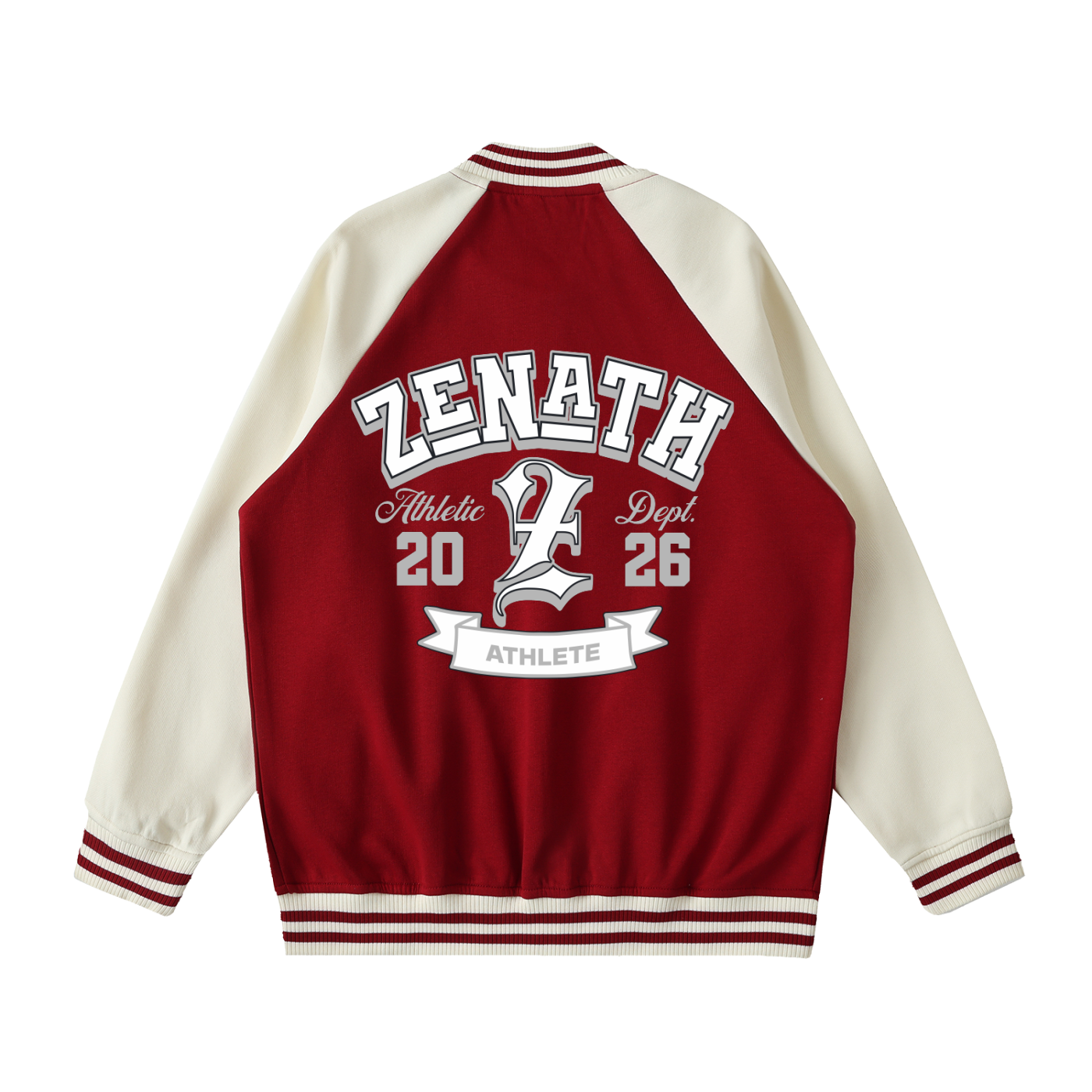 Varsity Fraternity Two Tone Raglan Jacket