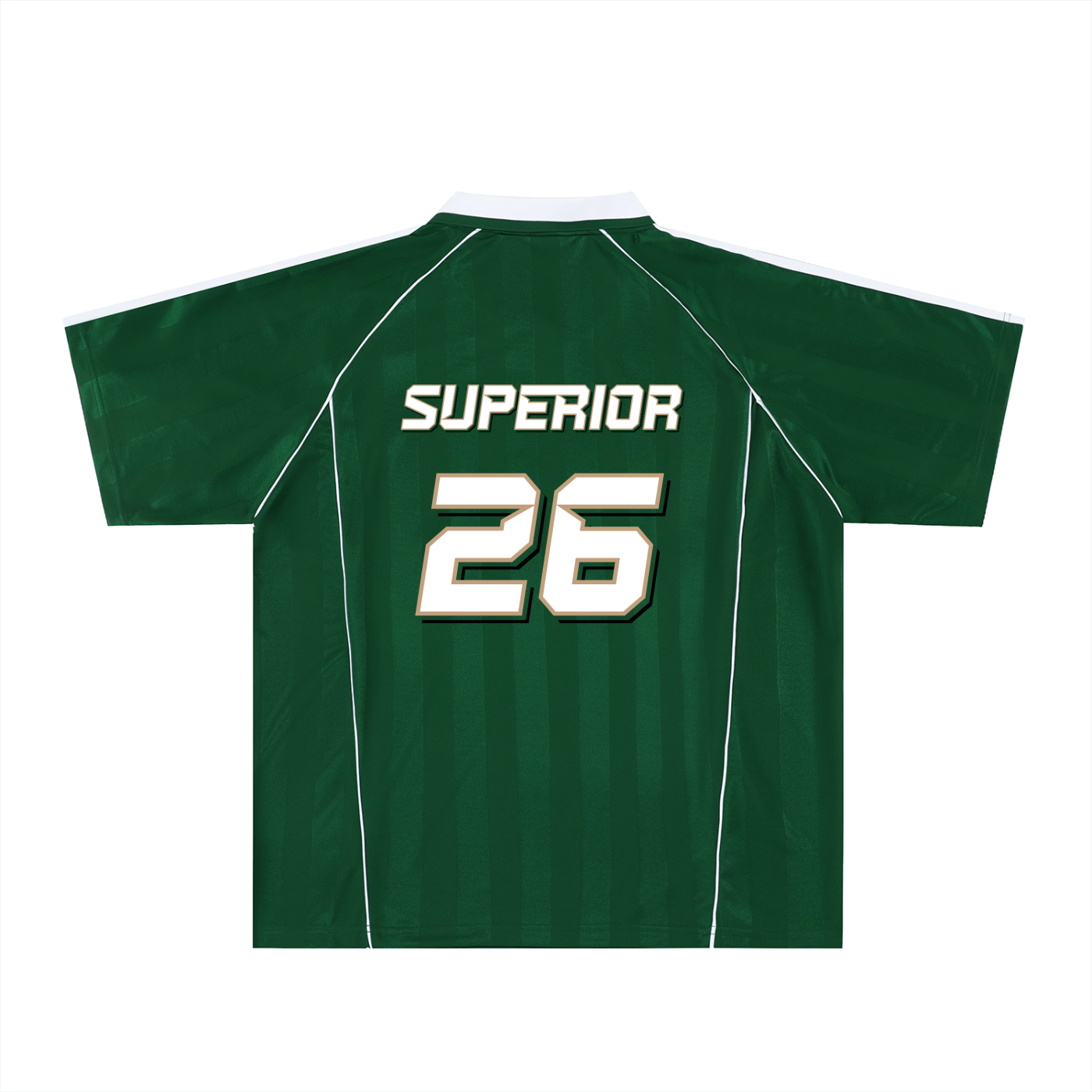 Shadow Stripe Collared Soccer Jersey