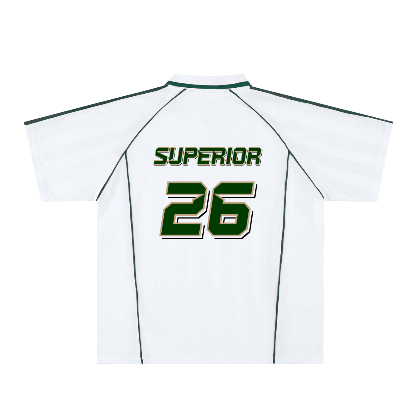 Shadow Stripe Collared Soccer Jersey
