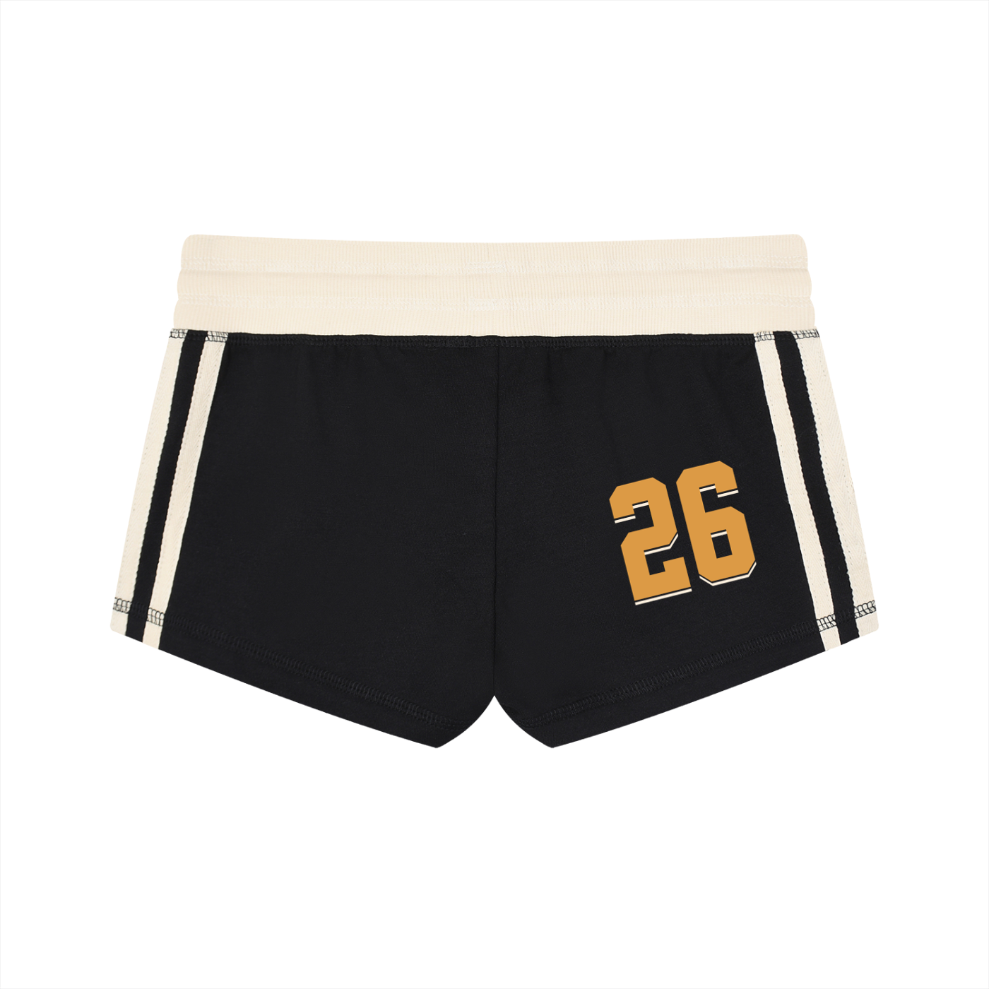 Varsity Athlete Women's Contrast Stripe Track Shorts