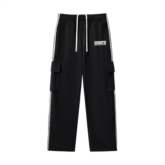 Varsity Superior Side Stripe Straight-Leg Pants