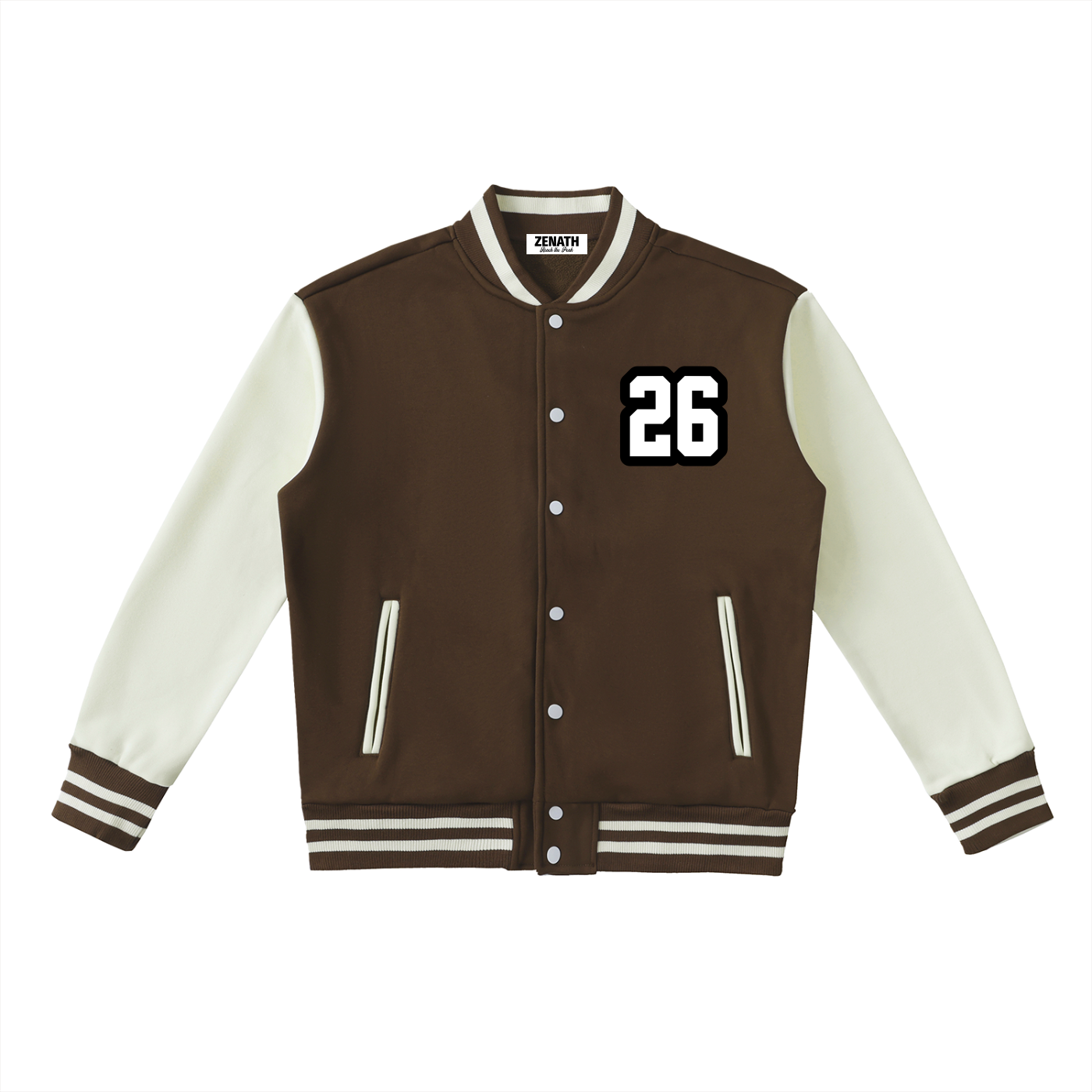 Varsity Club Two-Tone Fleeced Jacket