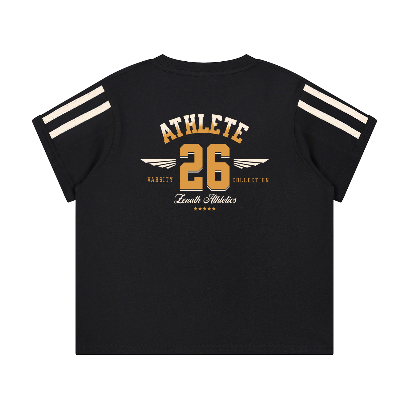 Varsity Athlete Womens Stripe Tee