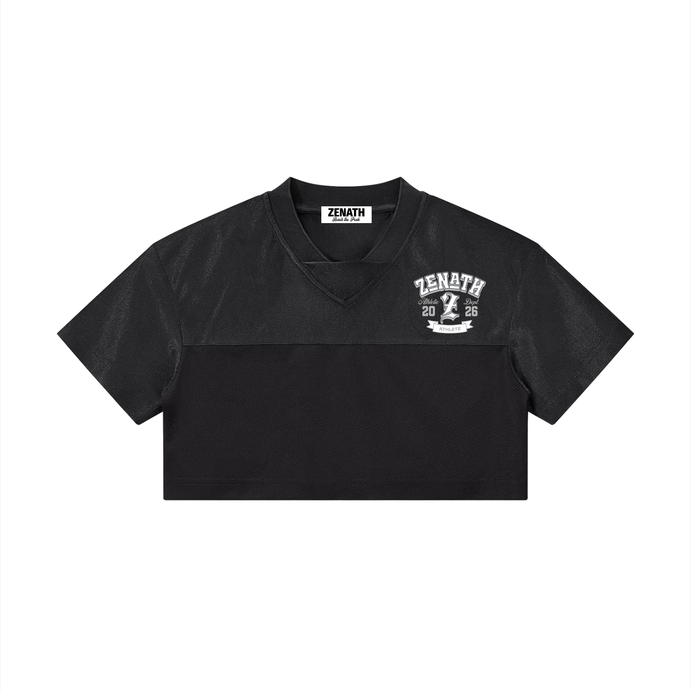 Varsity Fraternity Women’s Cropped V-Neck Jersey