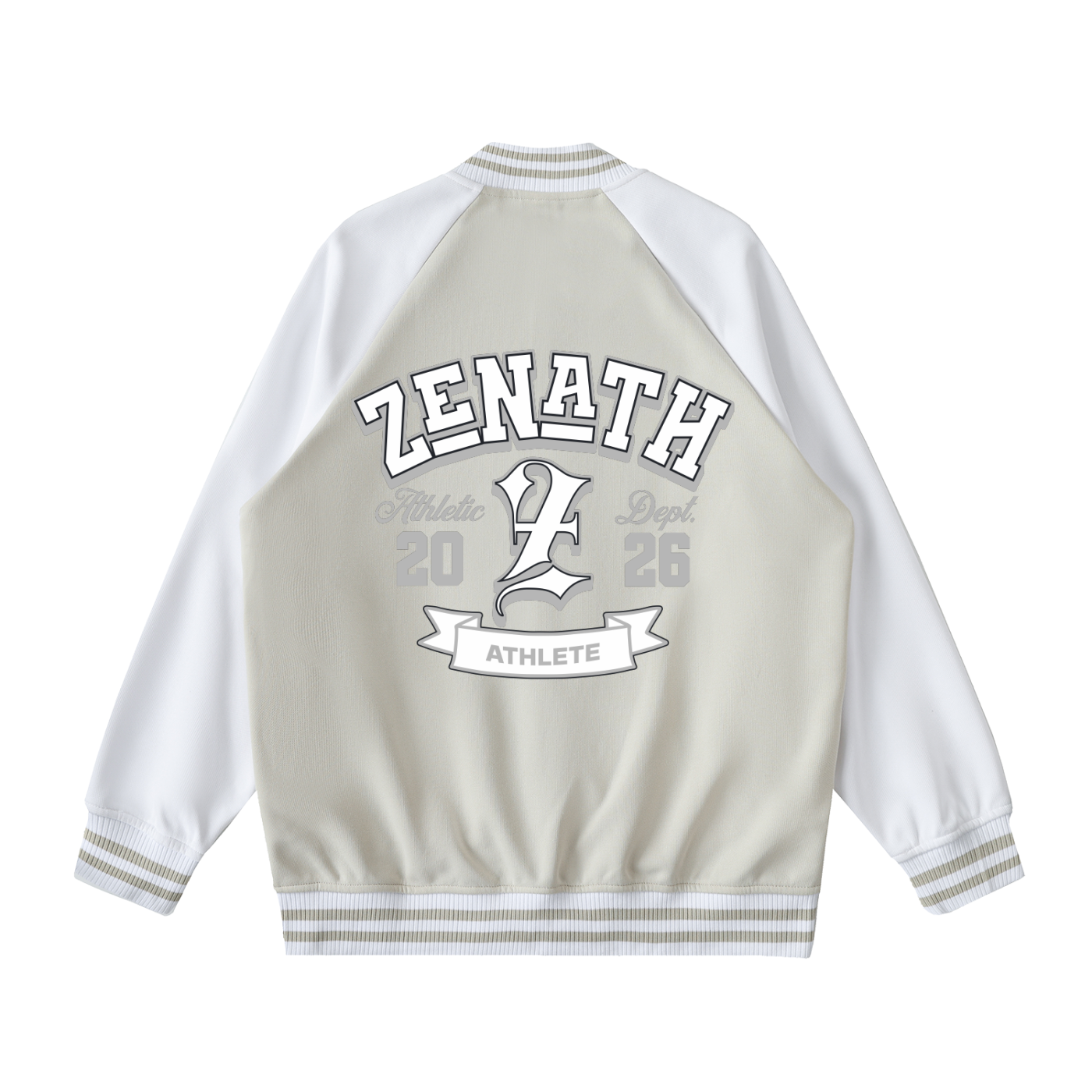 Varsity Fraternity Two Tone Raglan Jacket