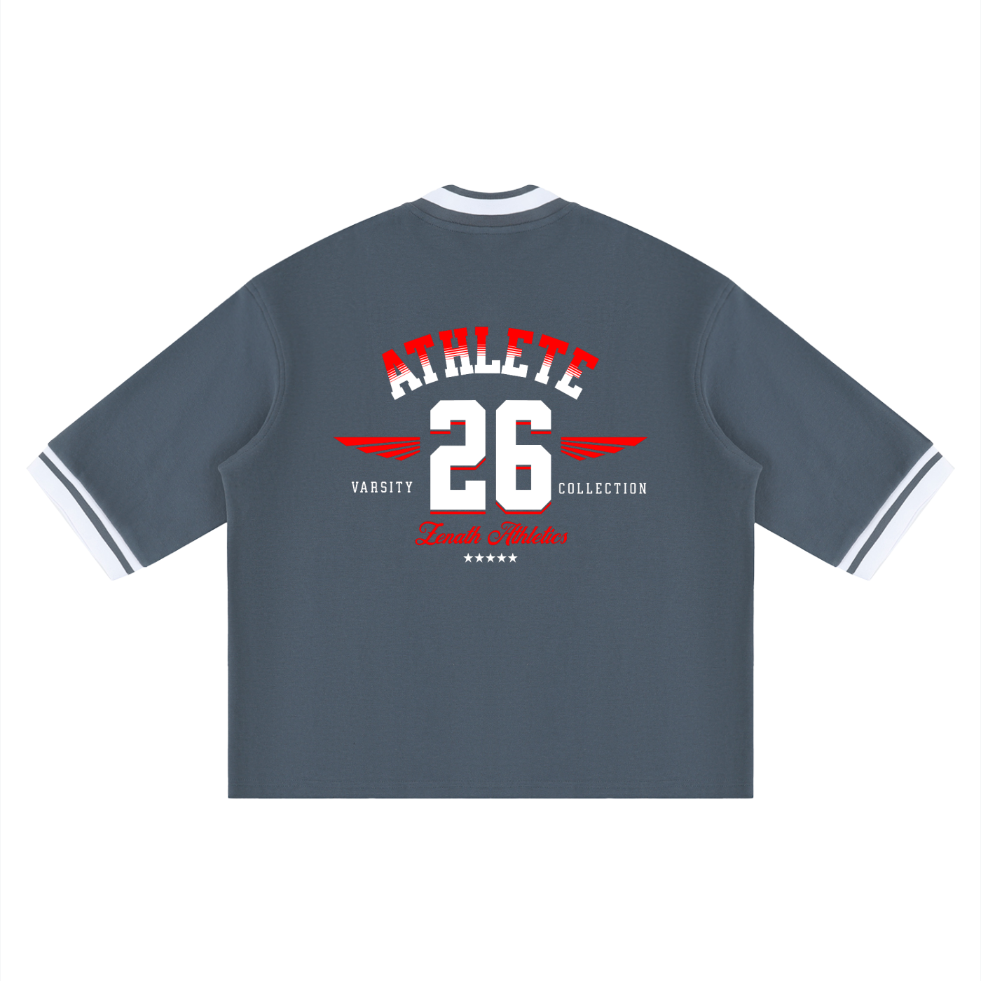 Varsity Athlete Boxy Heavyweight Baseball Jersey