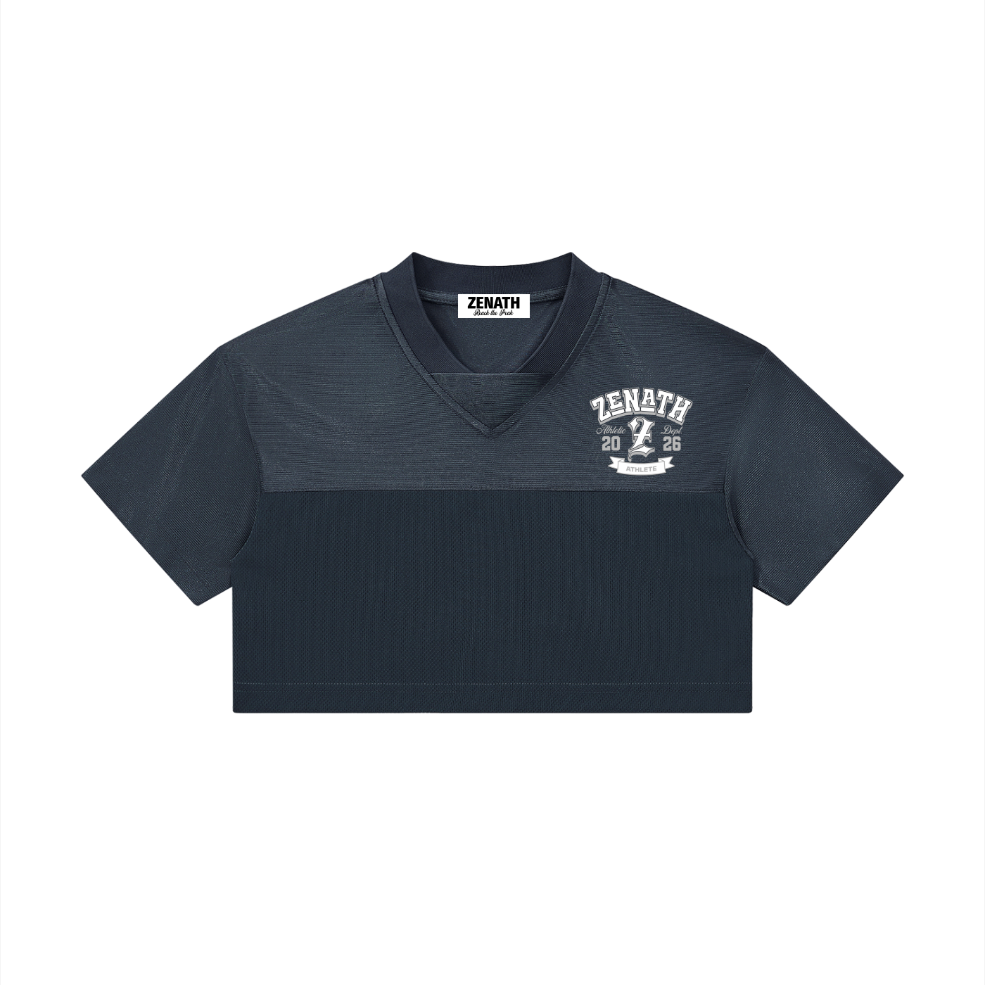 Varsity Fraternity Women’s Cropped V-Neck Jersey
