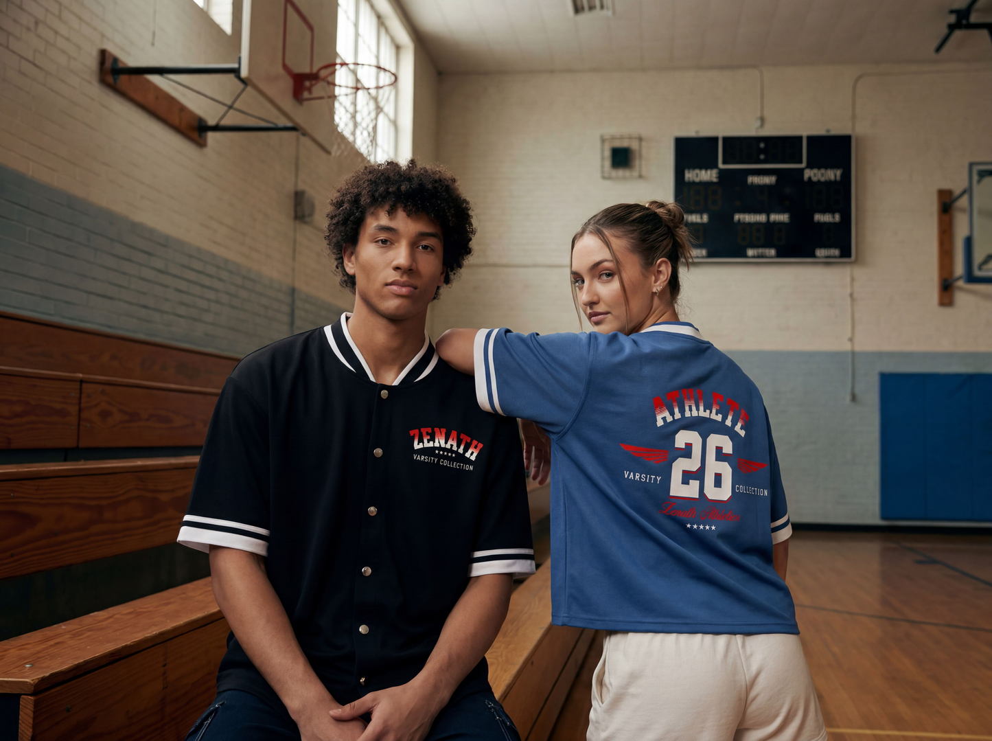 Varsity Athlete Boxy Heavyweight Baseball Jersey