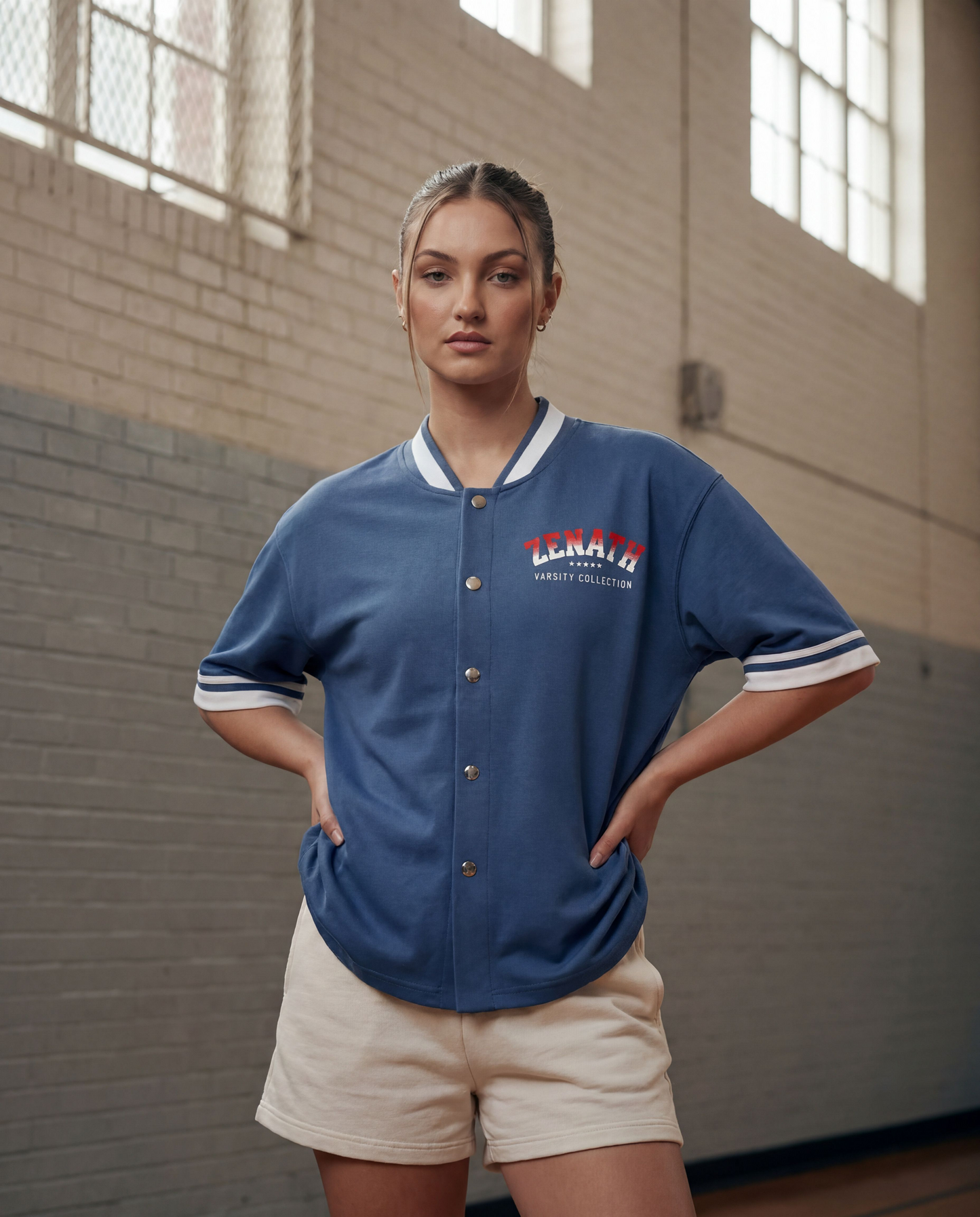 Varsity Athlete Boxy Heavyweight Baseball Jersey