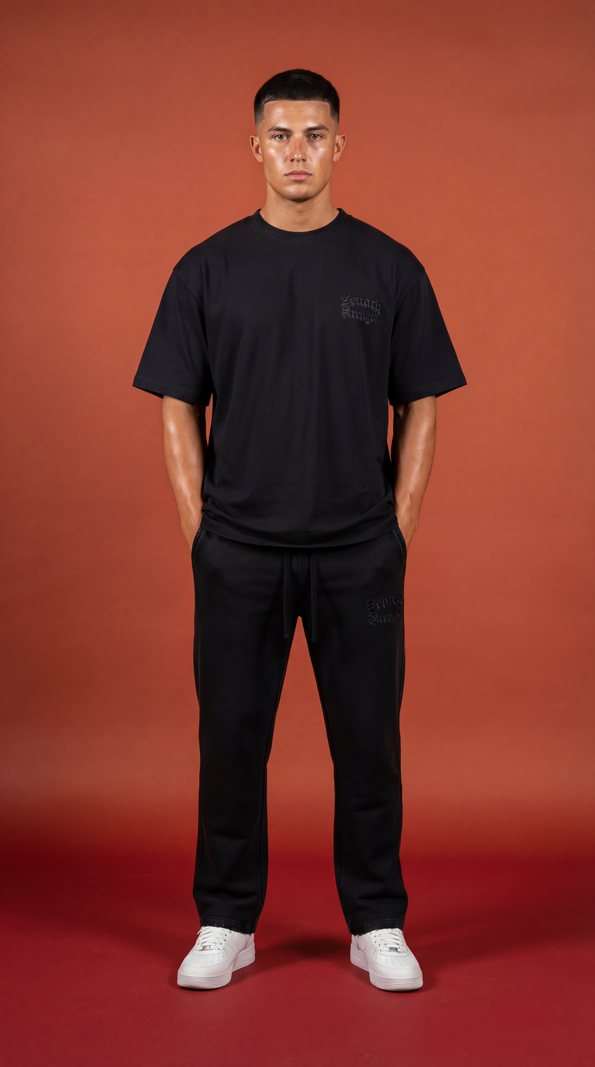 Strength Oversized Faded Tee