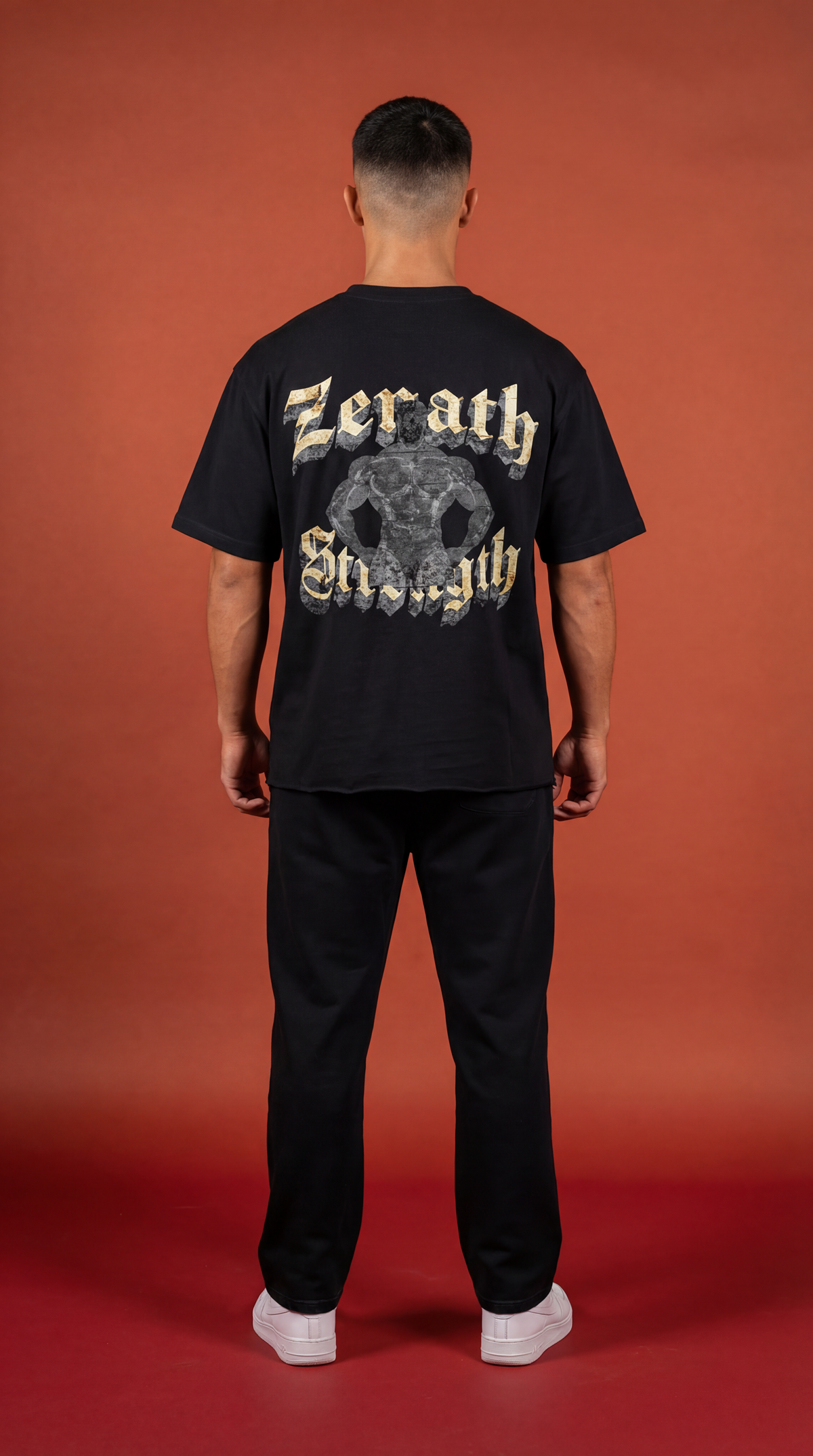 Strength Oversized Faded Tee