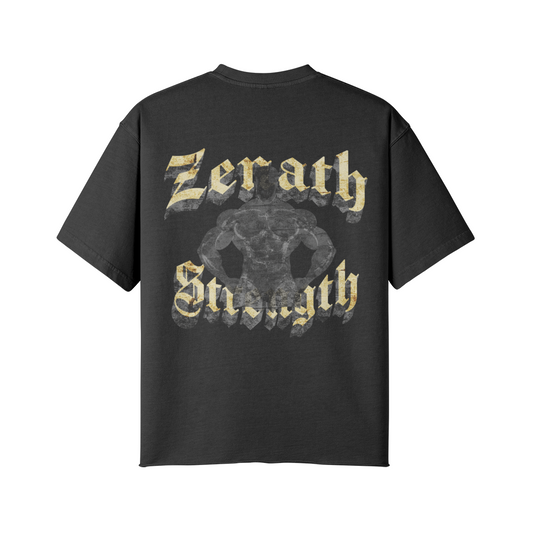 Strength Oversized Faded Tee