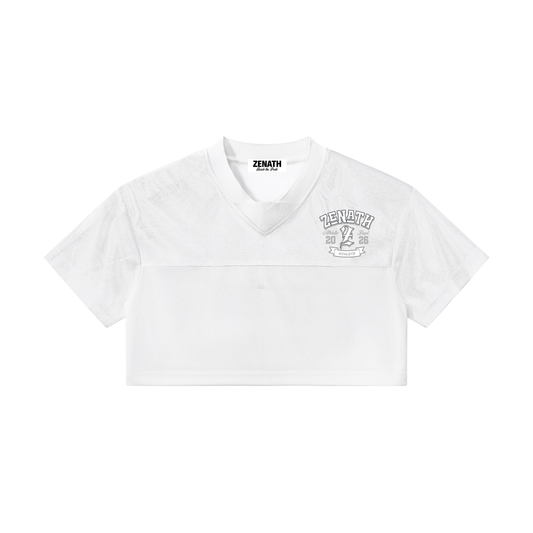 Varsity Fraternity Women’s Cropped V-Neck Jersey