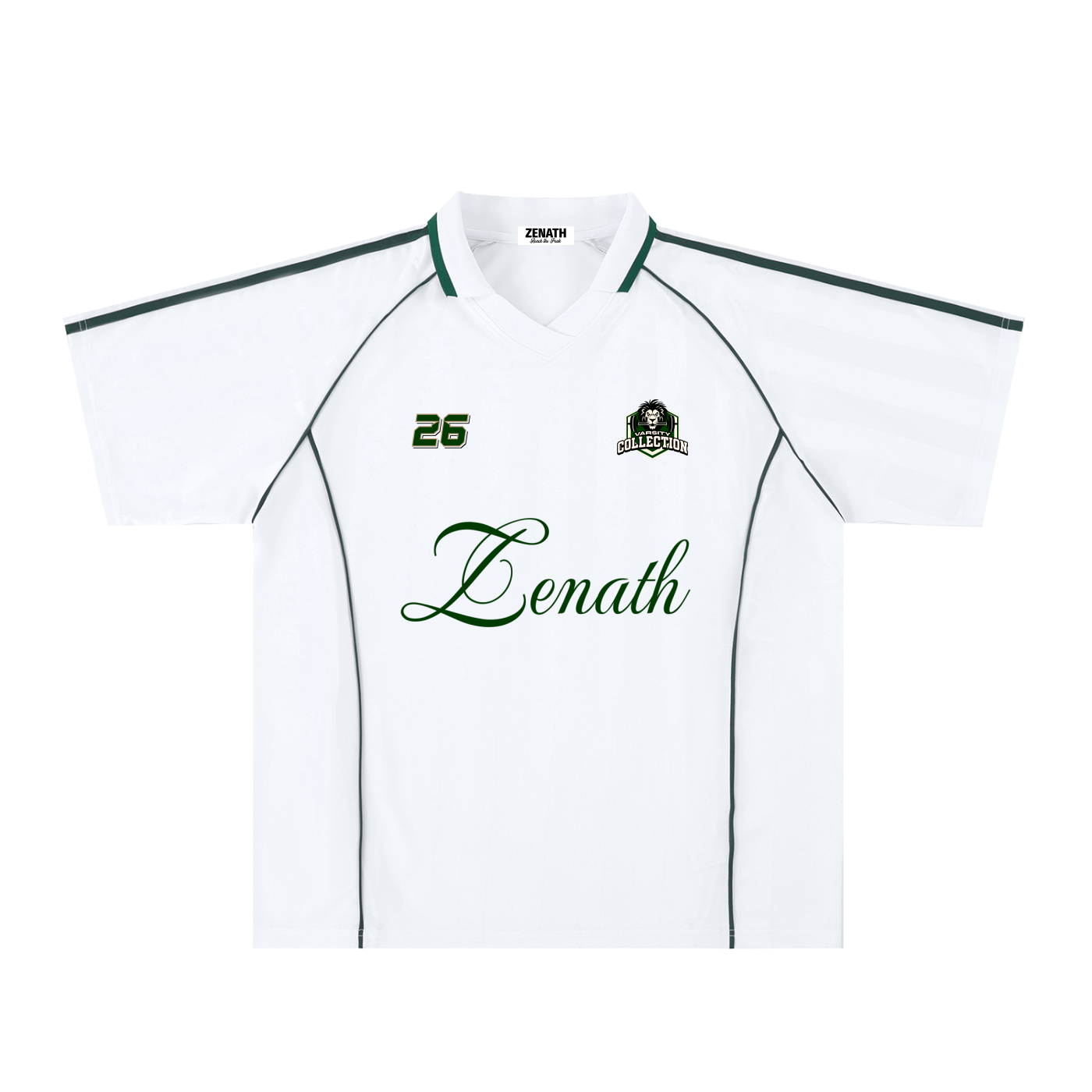 Shadow Stripe Collared Soccer Jersey