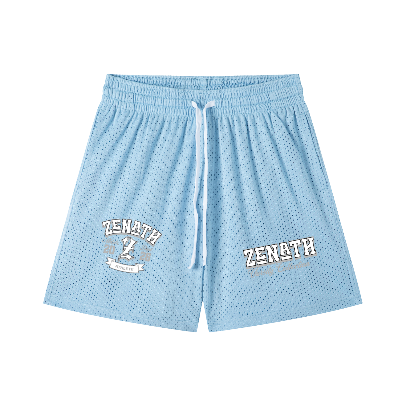 Varsity Fraternity Mesh Drawstring Shorts