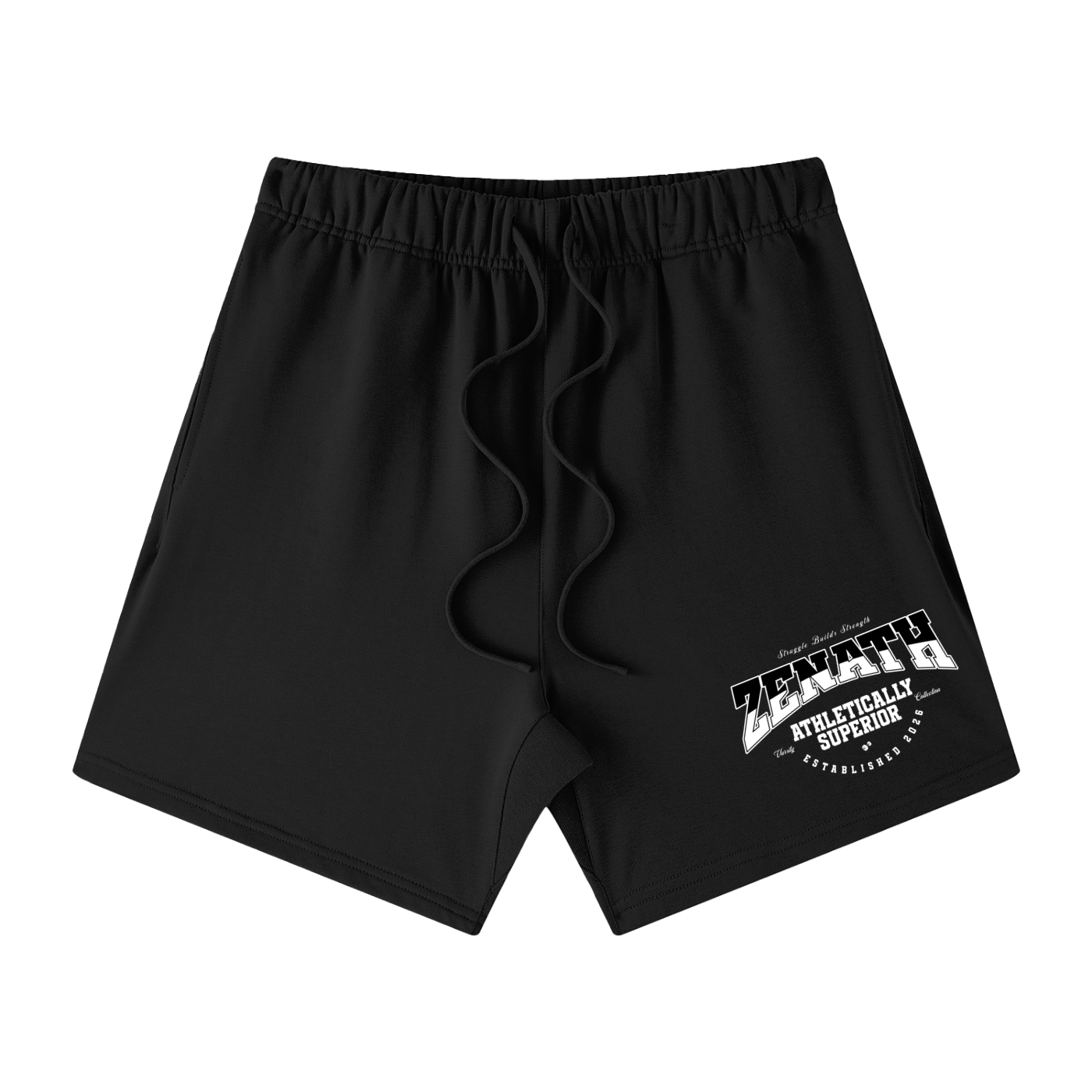 Varsity Superior Loose Fit Cotton Shorts