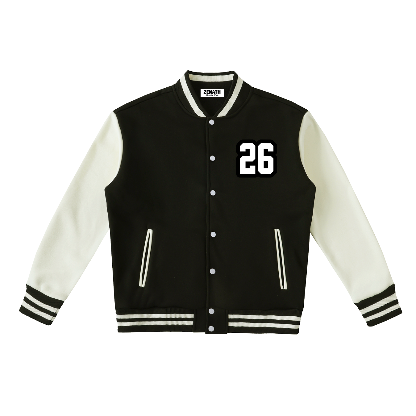Varsity Club Two-Tone Fleeced Jacket
