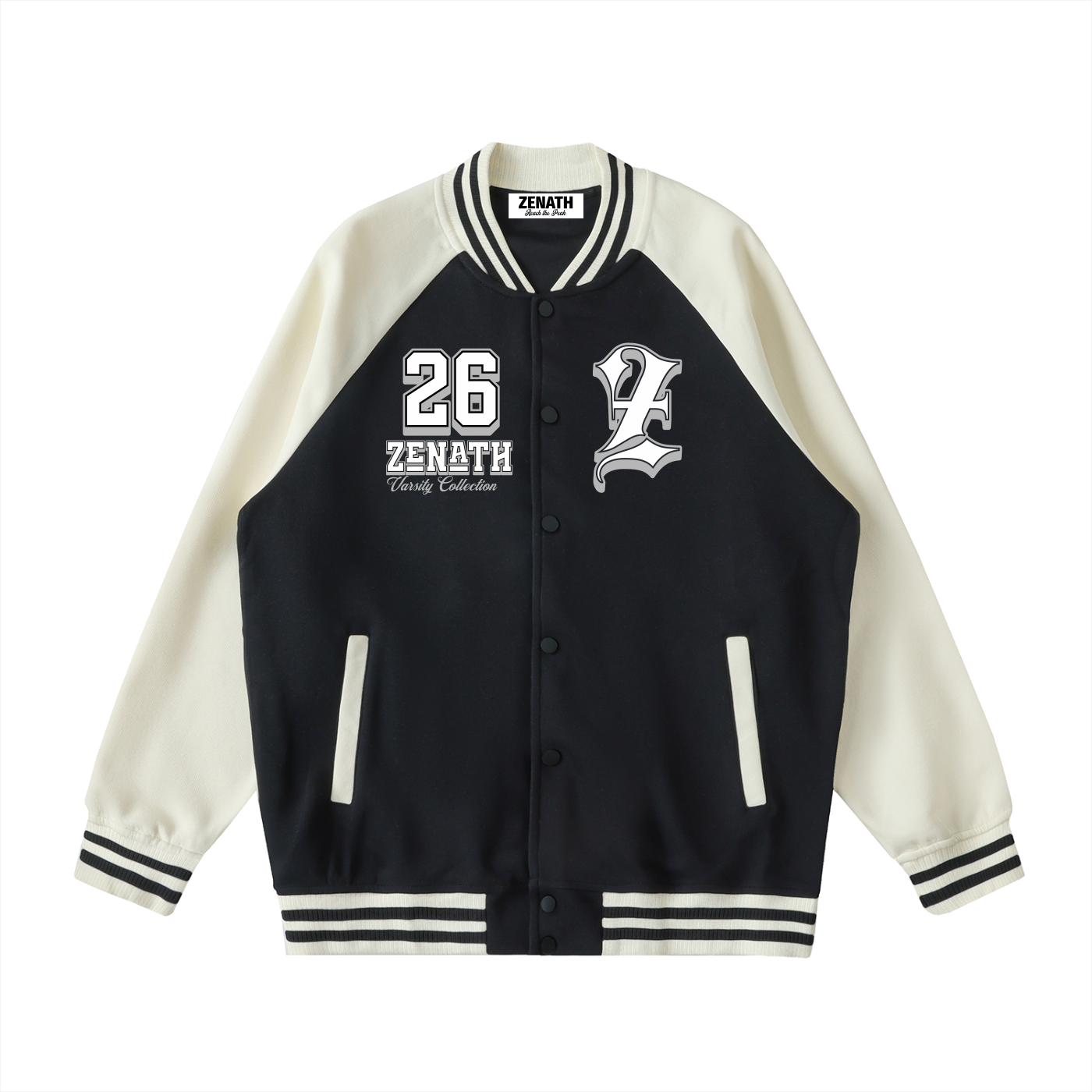 Varsity Fraternity Two Tone Raglan Jacket