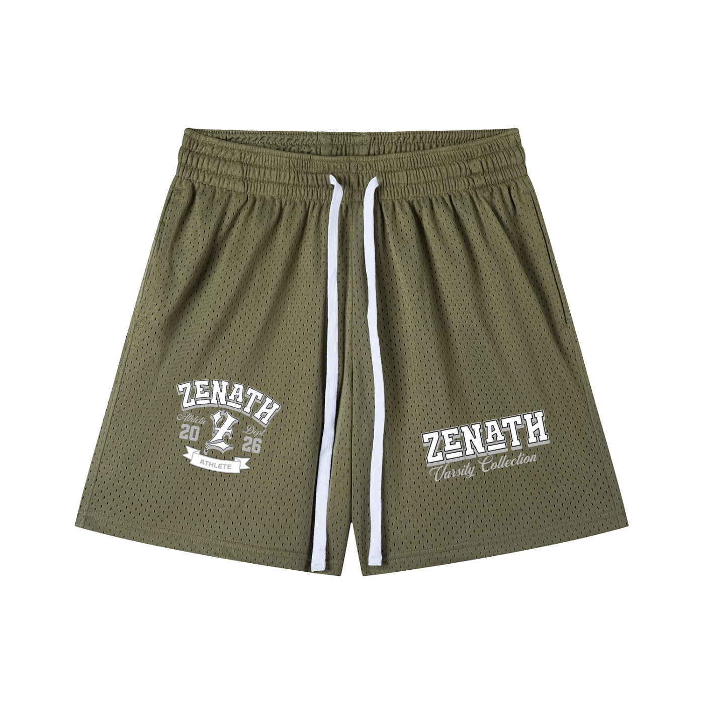Varsity Fraternity Mesh Drawstring Shorts