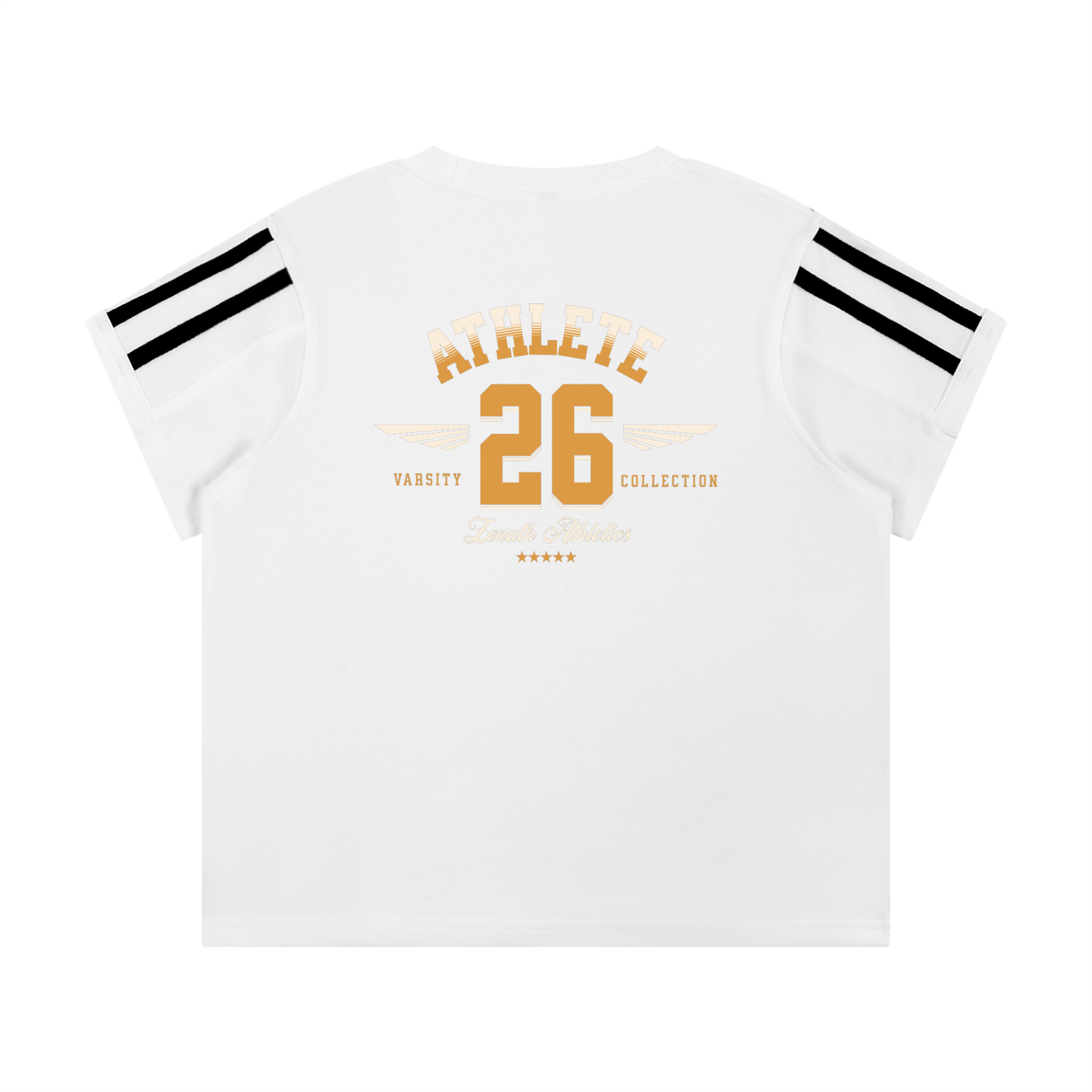 Varsity Athlete Womens Stripe Tee