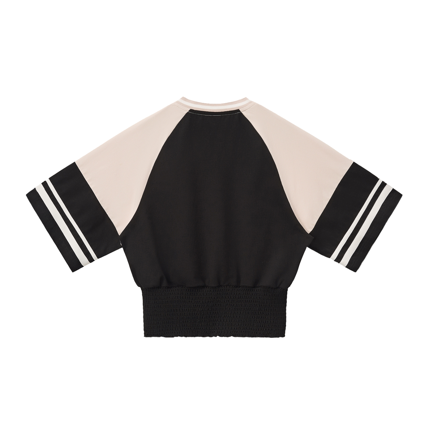 Varsity Club Women's Color Block Ruched T-Shirt