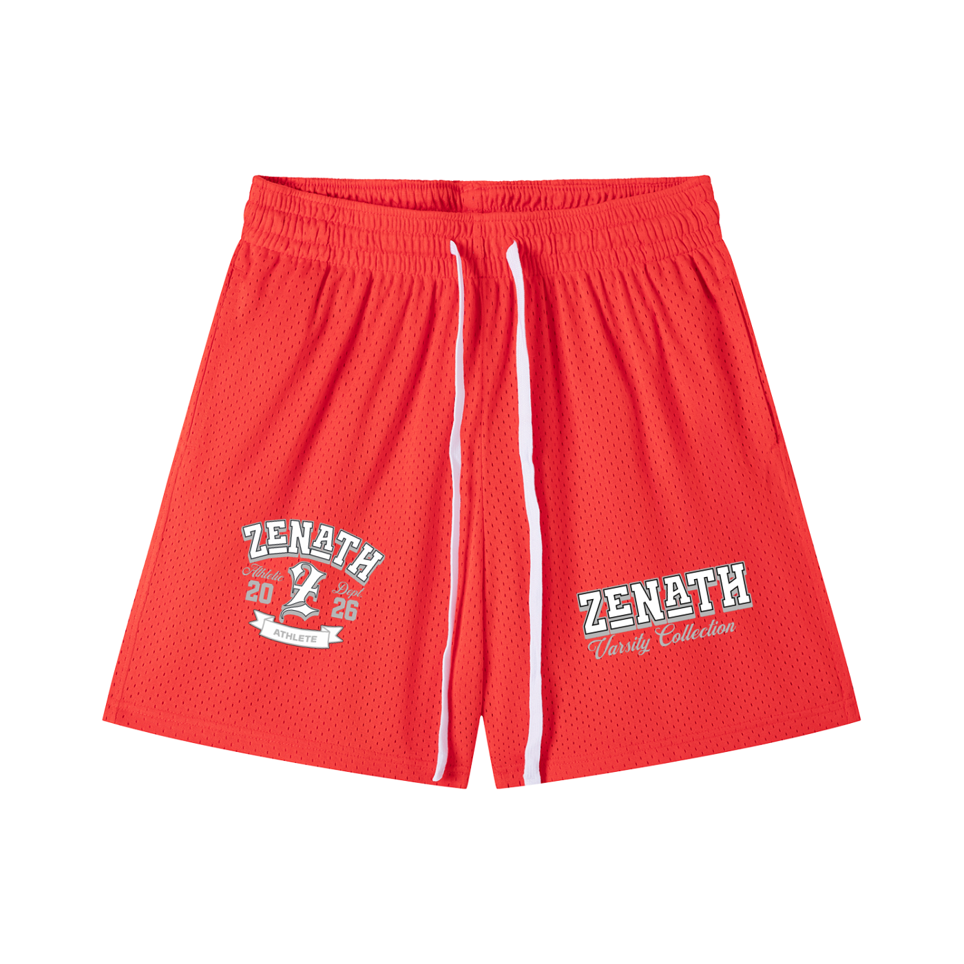 Varsity Fraternity Mesh Drawstring Shorts